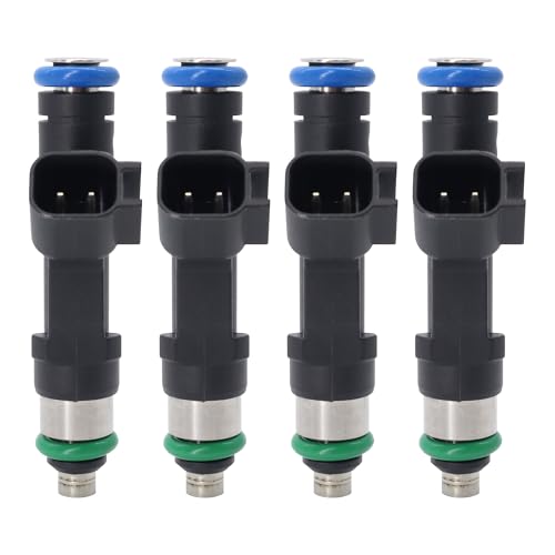 HiSport 0280158179 20L L4 Fuel Injectors Compatible with Ford CMax 20132016 Focus 20082011EcoSport 20102014 Transit Connect 20102013 Fusion 20132017 Replace FJ993 82211209 - Image 1