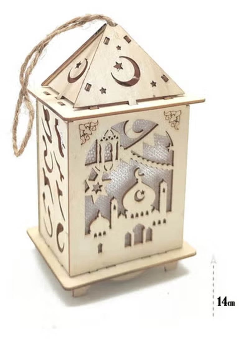 co arma - Ramadan Wooden Light 14cm - Image 1