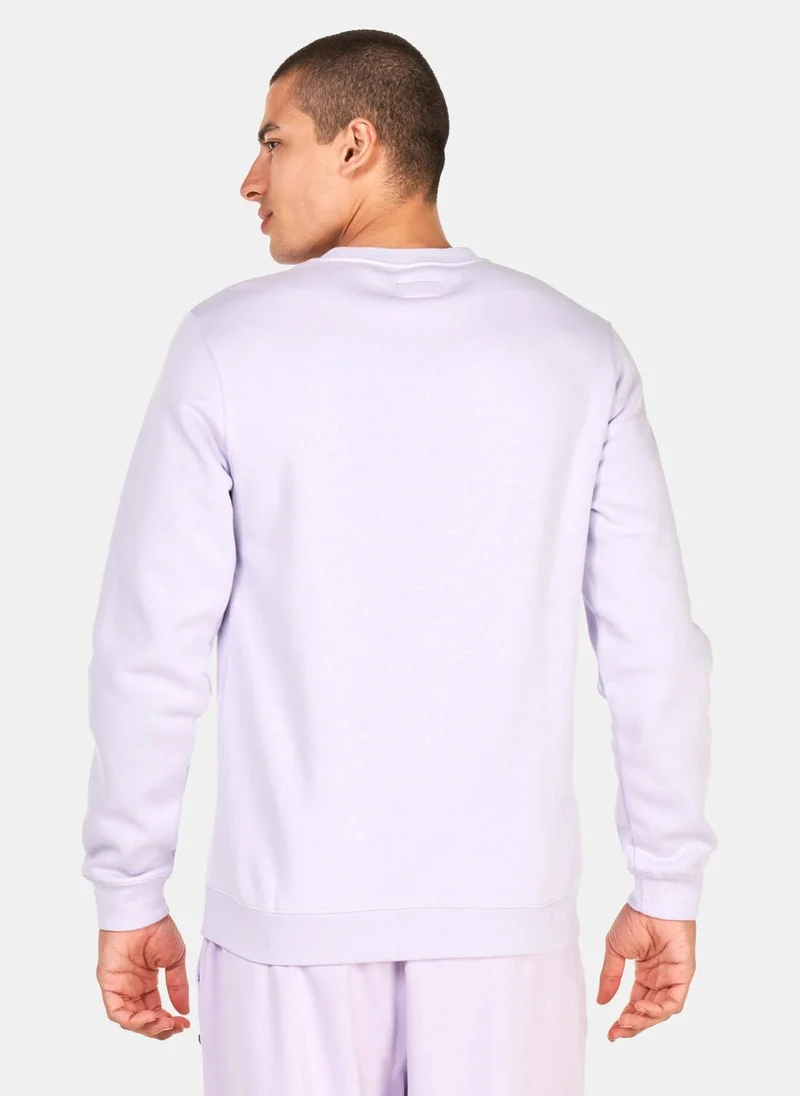 CONVERSE Star Chevron Embroidered Logo Sweatshirt