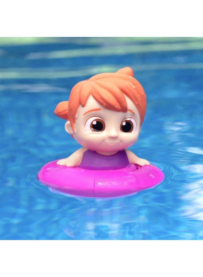 Jazwares CoComelon Floating Pool & Bath Toys 3-Pack - Includes JJ, Cody, YoYo - Officially Licensed - Water Figure Playset for Summer Swimming & Tub - Summer Swim Gift for Toddlers, Preschoolers & Kids 18mo+ - Image 4