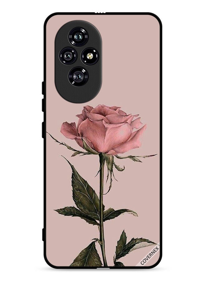 Covernex غطاء حماية Honor 200 5G بلون الخوخ الوردي - Image 1
