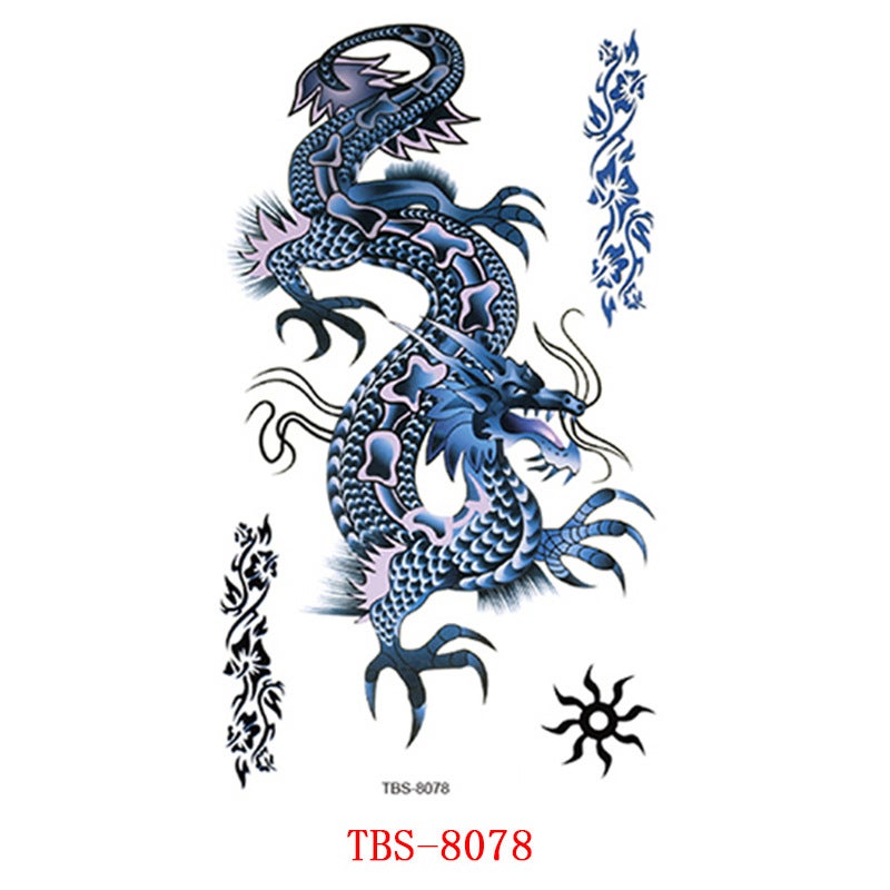 Waterproof Tattoo Stickers Totem Character Animal Tattoo Stickers Spot Tattoo - Image 1