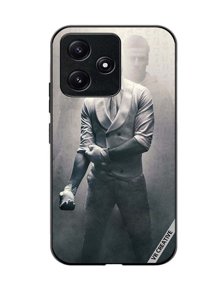 VR CREATIVE Protective Case Cover For Xiaomi Poco M6 Pro 5G Moon Knight Design Multicolour - Image 1