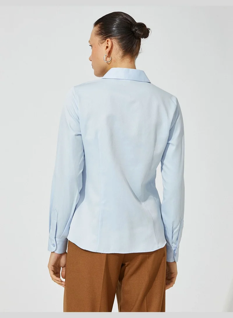 KOTON Basic Cotton Shirt