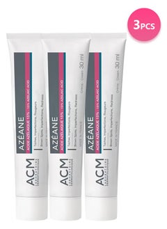 ACM Laboratoire dermatologique Azéane Azelaic Acid Cream 15% – Fades Dark Spots, Reduces Redness & Blemishes, Brightens & Smooths Skin (3-Pack)  - Image 1