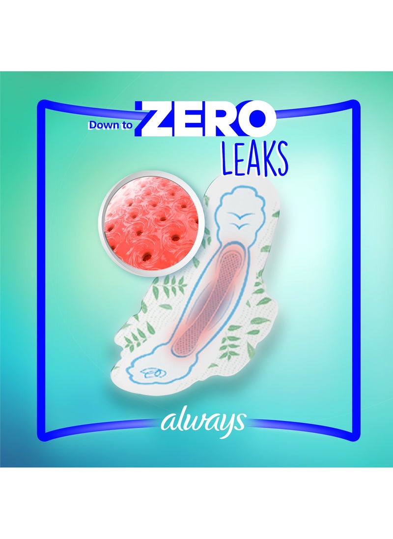 Always - 3In1 Herbal Freshness Ultra Thin Long Sanitary Pad With Wings 26 Pad - Image 1