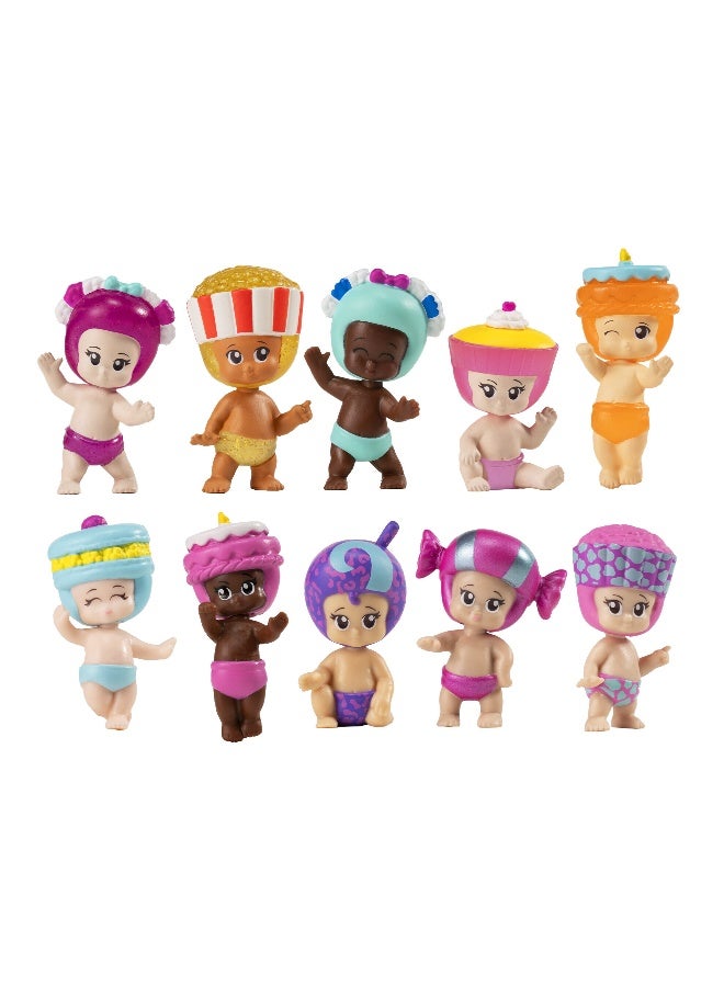 Moose Toys مجموعة شخصيات بيبي-شيبى الأفضل 5 شخصيات قابلة للجمع، عبوة غامضة، قطعة متنوعة 1 (قد يختلف النمط واللون) كل واحدة تباع بشكل منفصل شخصية طفل لطيفة | شخصية مفاجئة | شخصية غامضة | هدية للأطفال وجامعي التحف! - Image 3