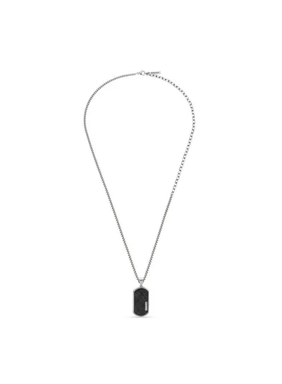Ducati Vigore Silver Stainless Steel Pendant Necklace for Men 500mm