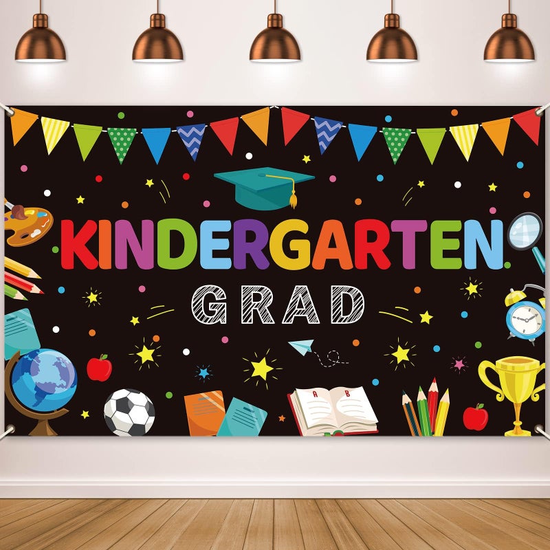 Tevxj Graduation Party Decorations Backdrop Graduate Banner for Congrats Grad Class of 2025 Ceremony Supplies Congratulations Grad Prom Party Favors - Image 2