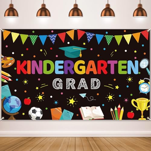 Tevxj Graduation Party Decorations Backdrop Graduate Banner for Congrats Grad Class of 2025 Ceremony Supplies Congratulations Grad Prom Party Favors - Image 1