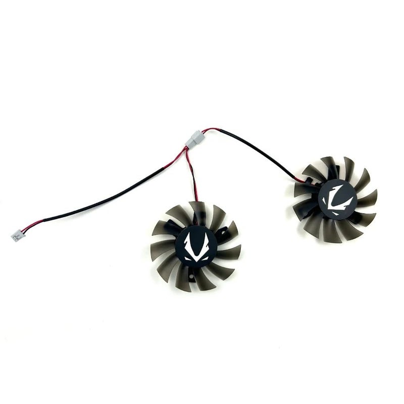 2pcs 65mm 2pin GA71S2H for ZOTAC for GeForce GTX1050 GTX 1050 Ti OC 4GB GDDR5 GTX1660 1650 1660S GPU Graphics Card Cooling Fan Laptop Parts - Image 4