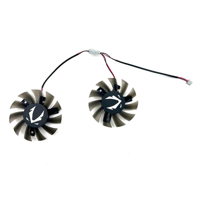 2pcs 65mm 2pin GA71S2H for ZOTAC for GeForce GTX1050 GTX 1050 Ti OC 4GB GDDR5 GTX1660 1650 1660S GPU Graphics Card Cooling Fan Laptop Parts - Image 5