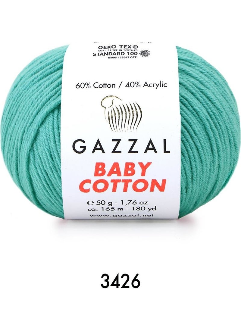Gazzal Baby Cotton Amigurumi 50GR - Knitting Yarn 