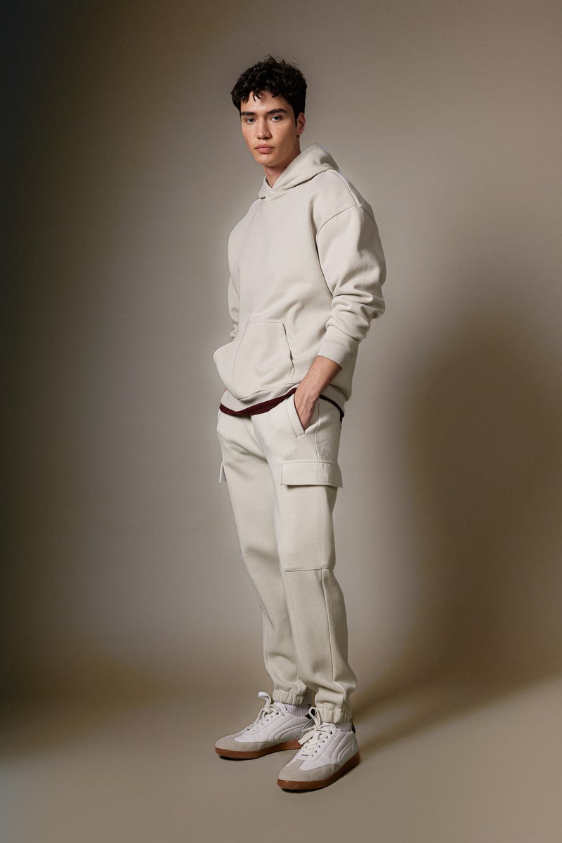 DeFacto Man Regular Fit tall hem Fleece Pocket Sweatpants - Image 4