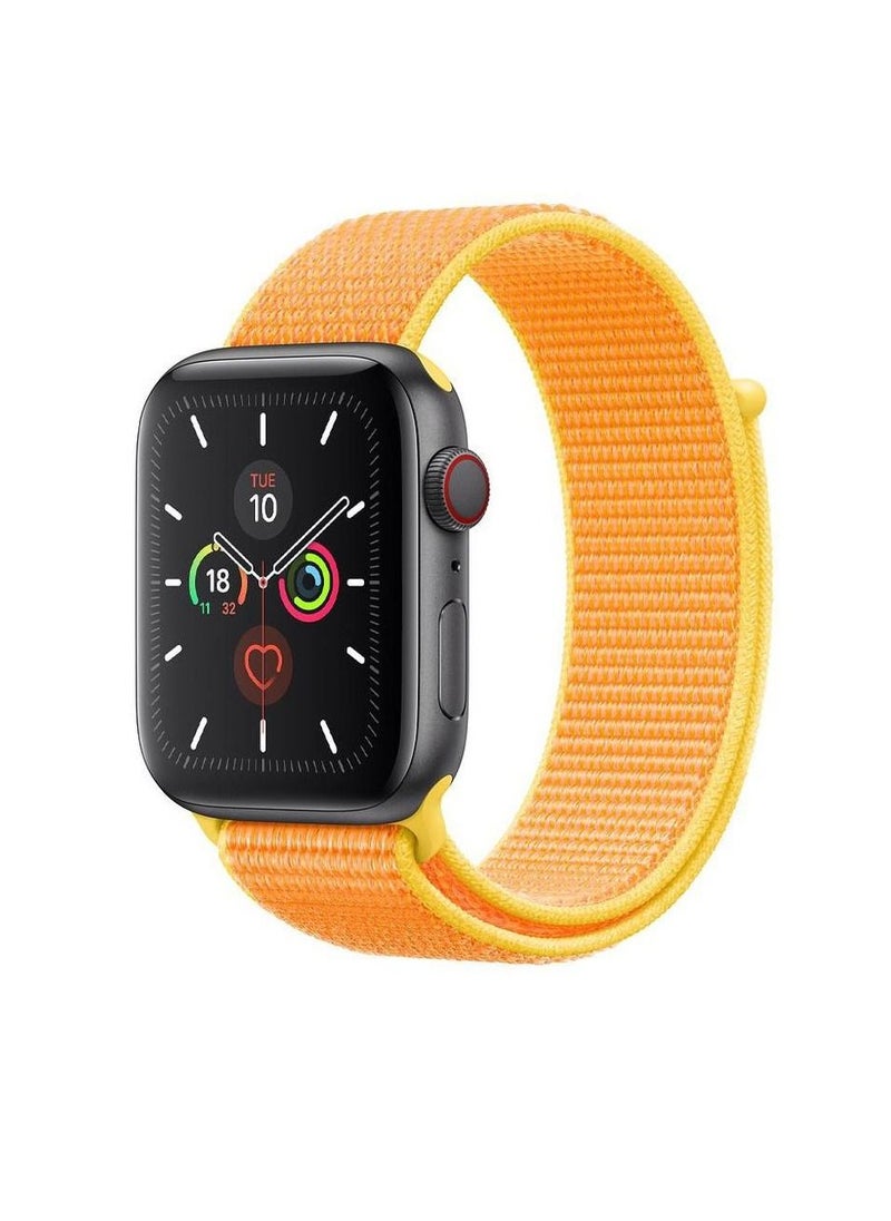 Risen Nylon Sport Band for Apple Watch 49mm 45mm 44mm 42mm Soft Replacement Strap for iWatch Series 8/ultra/7/6/ SE/ 5/4/3/2/1 