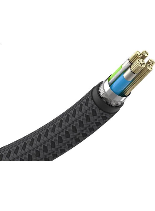 SHARGE Shanji 240W Data Cable, Dual-Head Type-C Fast Charging Cable, Compatible With 140W 100W Apple 15 Charging Cable, 5A Adapter For Huawei Xiaomi Android Phones, Tablets, Laptops - Image 3