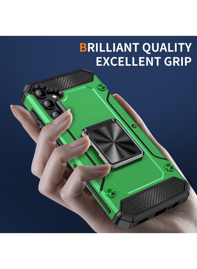 اس-توب جراب لهاتف Samsung Galaxy A14 5G جراب معدني مقاوم للصدمات - Image 4