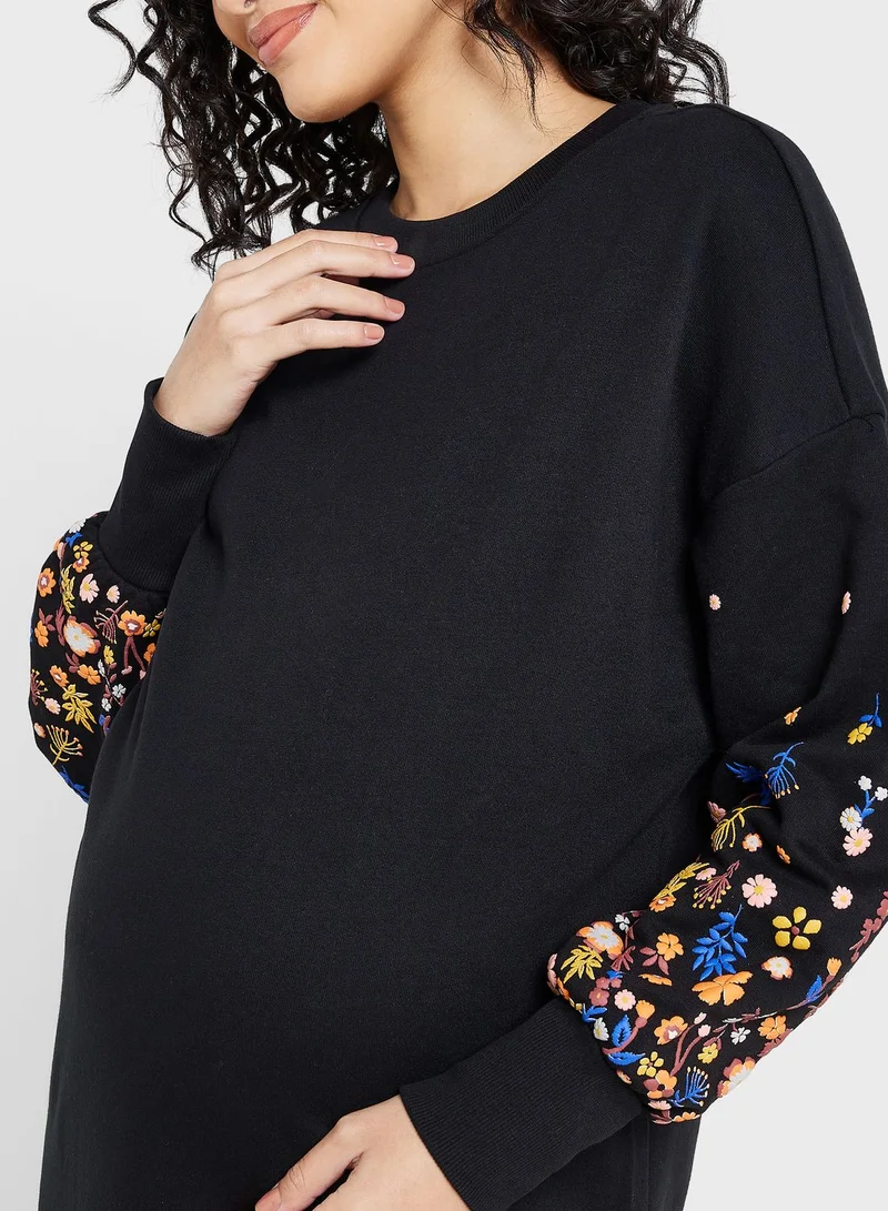 Only Maternity Floral Print Dress