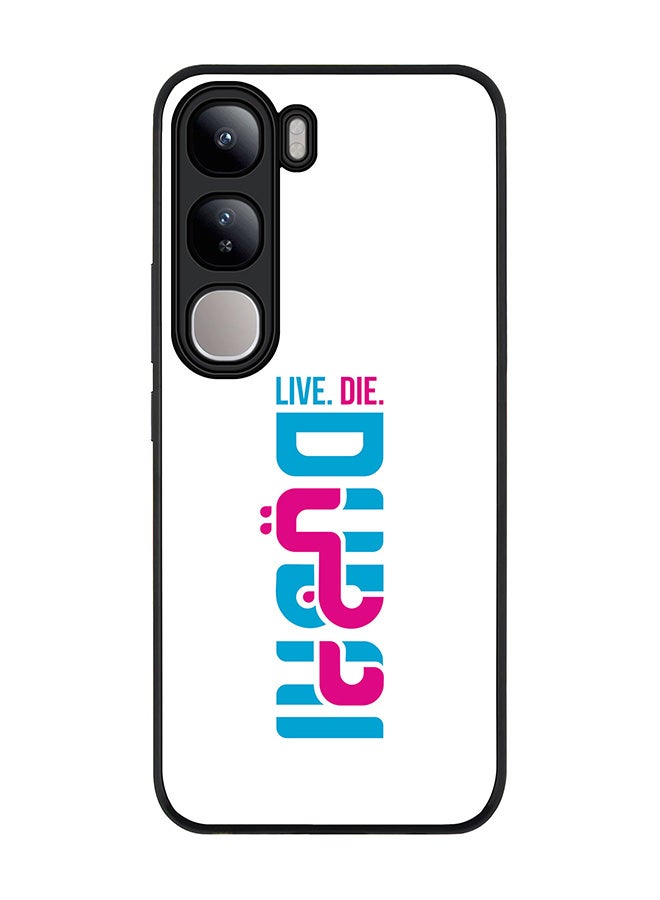 Stylizedd For vivo V40 Lite Case,Slim fit Camera Protection, Shockproof Thin Phone cover - Live Die DUBAI - Image 1