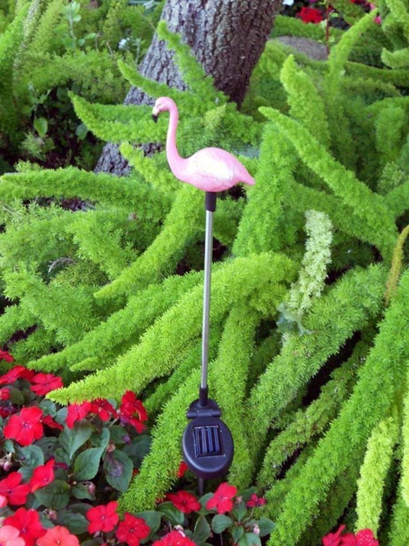 GSL SS-GSL-E2183 Flamingo Stake with Solor Color Changing Light - Image 2