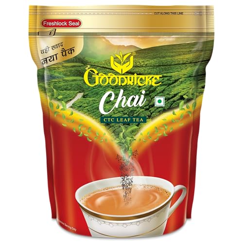 Goodricke Chai CTC Leaf Tea 1kg | Premium Assam Loose Leaf Black | Strong Kadak Chai Patti | Perfect for Milk | Natural Indian Tea | Bulk Family Pack Rich Taste - Image 1