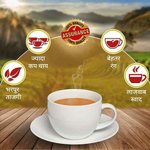 Goodricke Chai CTC Leaf Tea 1kg | Premium Assam Loose Leaf Black | Strong Kadak Chai Patti | Perfect for Milk | Natural Indian Tea | Bulk Family Pack Rich Taste - Image 3
