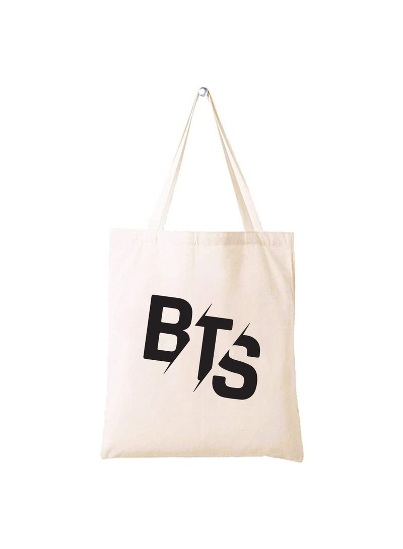 BTS - Cotton bags - Reusable cotton bags - Eco Friendly - Light Weight - For grocery, school, office, Travel - Image 1