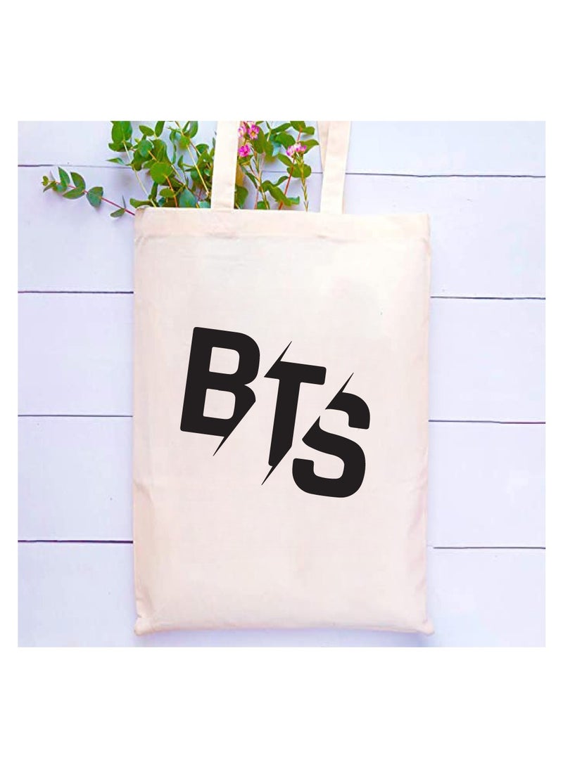 BTS - Cotton bags - Reusable cotton bags - Eco Friendly - Light Weight - For grocery, school, office, Travel - Image 2