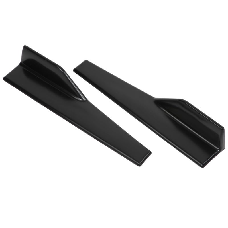 Car Side Skirt Splitter Universal Fit High Strength Plastic - Matte Black Exterior Decoration for Cars - Image 3
