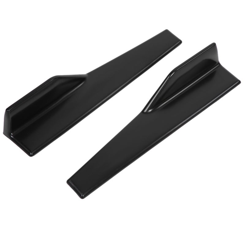 Car Side Skirt Splitter Universal Fit High Strength Plastic - Matte Black Exterior Decoration for Cars - Image 4