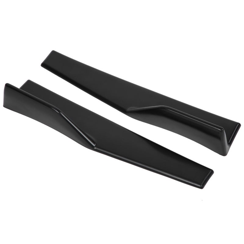 Car Side Skirt Splitter Universal Fit High Strength Plastic - Matte Black Exterior Decoration for Cars - Image 5
