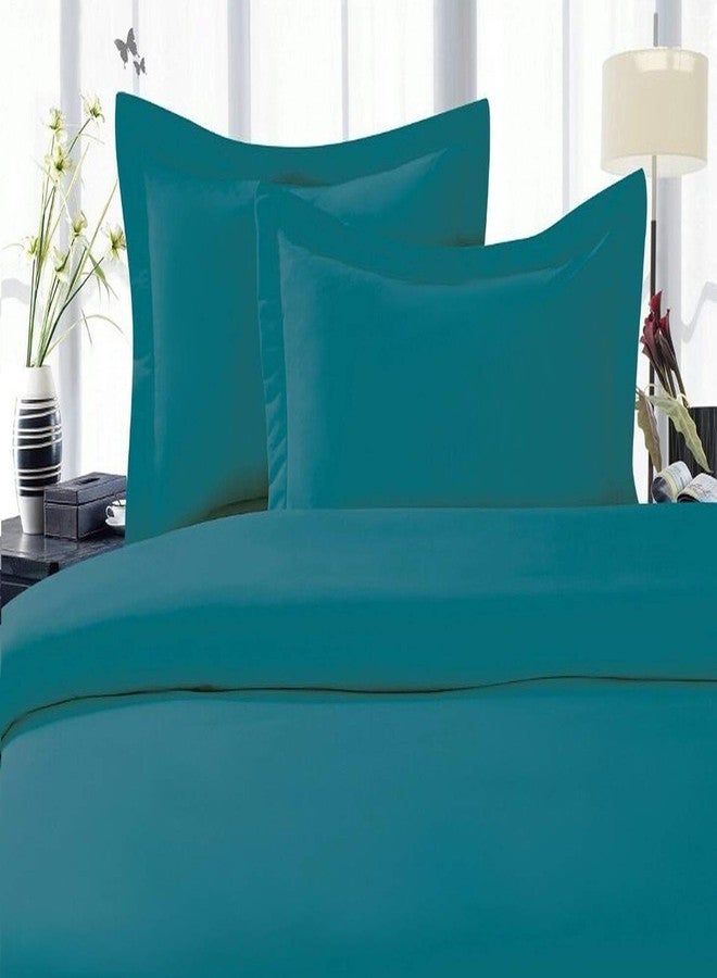 CELINE LINEN Best, Softest, Coziest Duvet Cover Ever! 1500 Premier Hotel Quality Luxury Super Soft Wrinkle Free 3-Piece Duvet Cover Set, Full/Queen, Turqouise