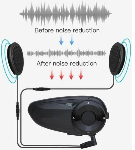 Prosev Q7 Motorcycle Intercom Bluetooth 5.0 Headset