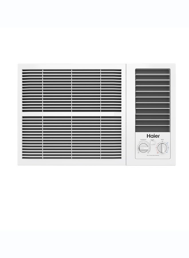 هاير Haier Window AC 18000 BTU Cool Only | HW-18LME13/R2(T3N) |  100% Copper | 24 Hours Timer | Easy Clean Filters | 4-Ways Airflow Direction | 5-Years Compressor Warranty | 2-Years All Parts Warranty | White Color 1765 W HW-18LME13/R2(T3N) White Color - Image 1