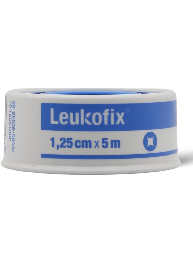BSN Medical BSN Medical Leukofix Transparent Surgical Tape with Snap Ring, 1.25 cm x 5 m  - Image 1