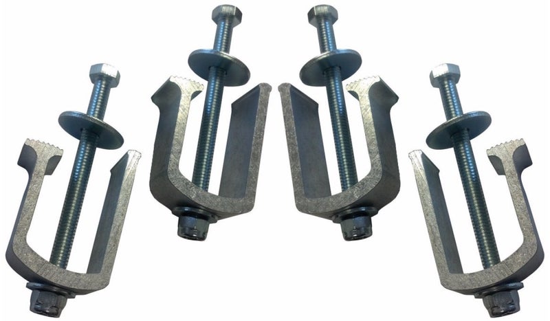 JQuad (4 Pack) Easy Mount - Truck Tool Box Clamps - Aluminum Tie Downs - Image 4