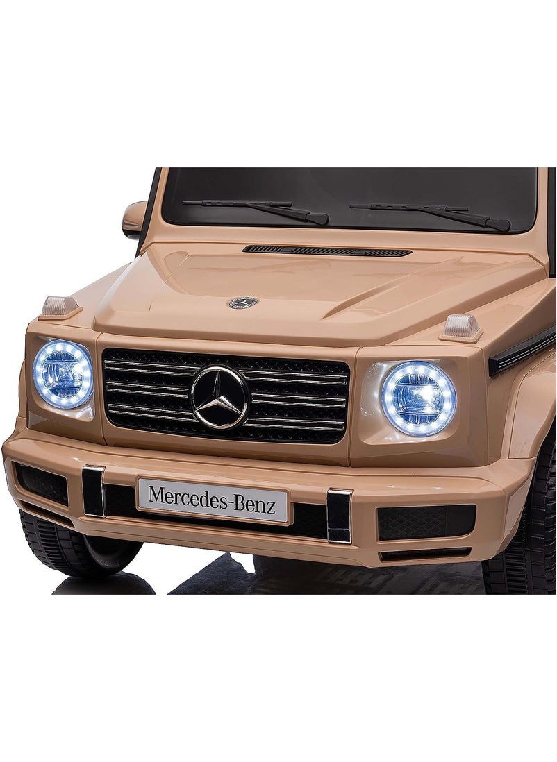 Lovely Baby - Lovely Baby Kids Powered Riding Jeep LB 670EL with Remote Control for Kids and Openable Doors and MP3 Player - Brown - Image 1