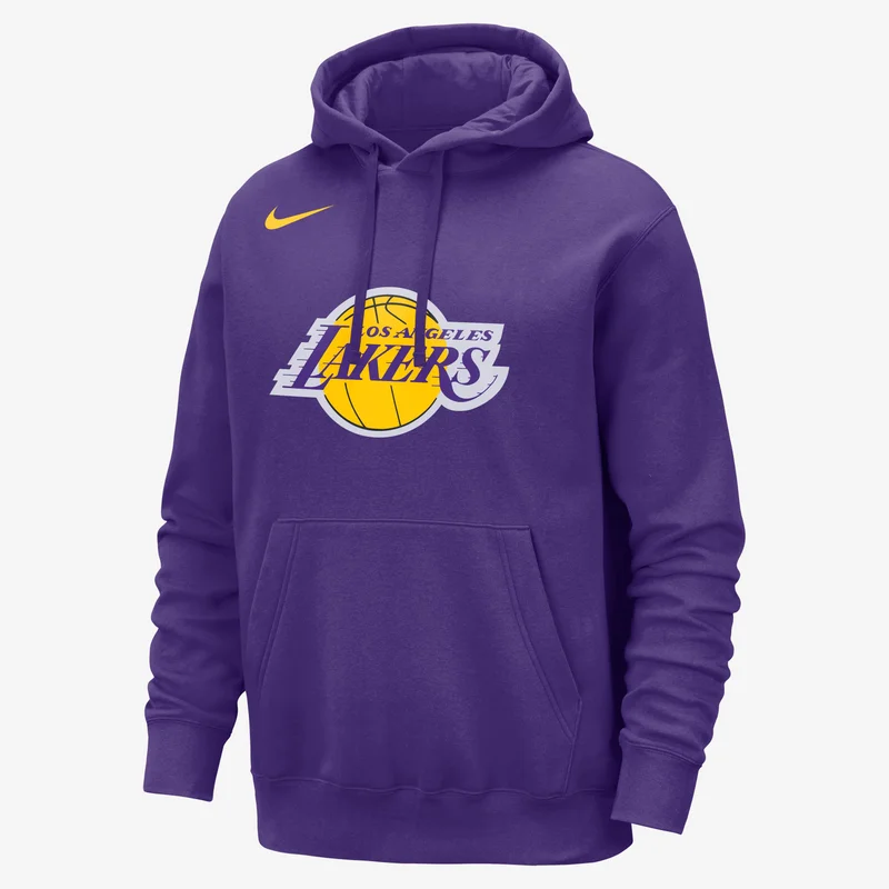 Nike Purple Men's NBA Los Angeles Lakers Club Hoodie for Men | Best Price UAE