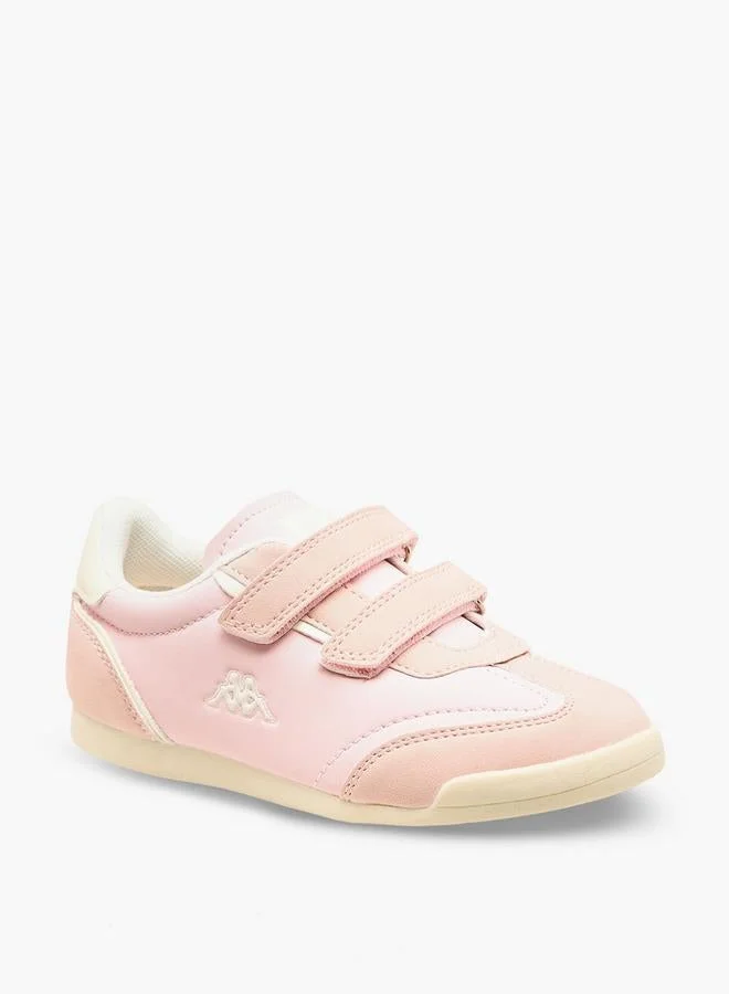 Kappa Girls Hook & Loop Ankle School Sneakers