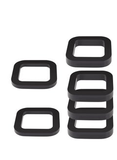 Excefore 6 Pack 2 Inch Hitch Receiver Silencer Pad,  for Adjustable Ball Mounts, Reduce Rattle, Multiple Size Combination, Compatible with Most 2 Inch Trailer Hitch Receiver  - Image 1