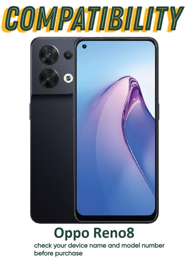 ACLIX 2 Pieces Antistatic ESD Dustproof Premium Quality High Definition Tempered Glass Screen Protector Designed For Oppo Reno8 - Image 3