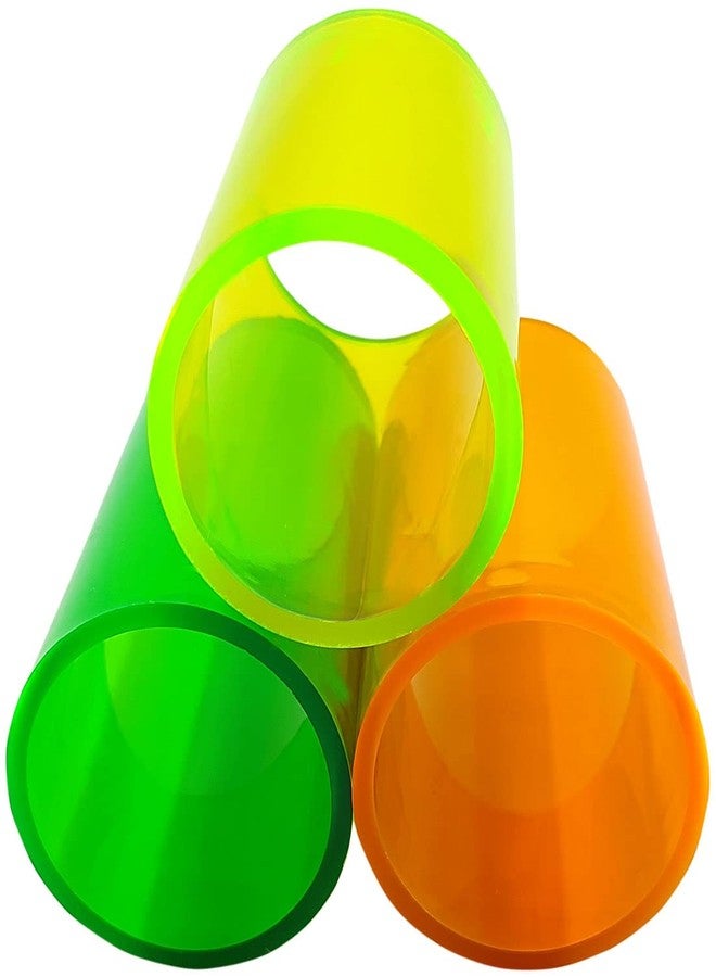 One Top Classic Color Full Fish Play Hide Tube Fish Tank Tube for Small Fish Cave Hide Breeding Tube (Pack of 3) - Image 4