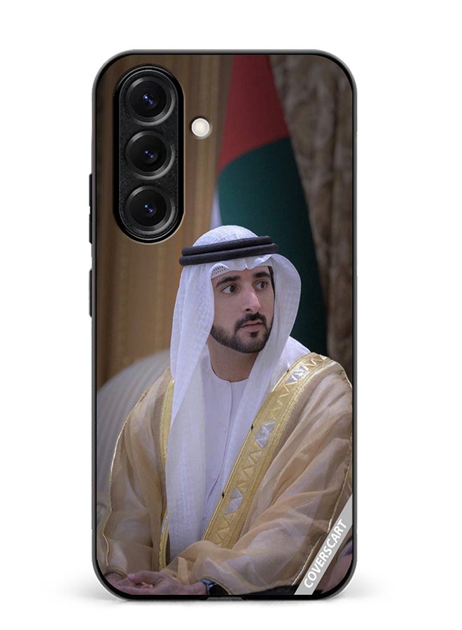 VR CREATIVE Protective Case Cover For Samsung Galaxy S25 Sheikh Hamdan Bin Mohammed Bin Rashid Al Maktoum Design Multicolour