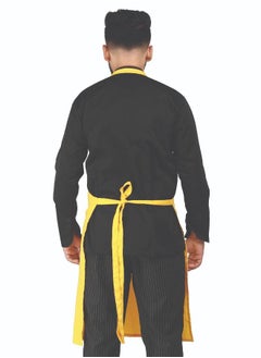 YANEK YANEK Kitchen Apron | Unisex Chef Kitchen Adjustable Bib Apron with Pockets | For Home, Restaurant, Cafe  - Image 3