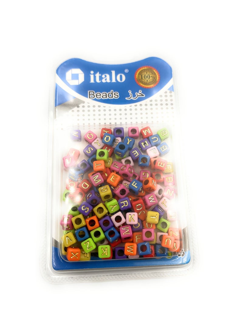 ITALO DIY Crafting Alphabet Letter Beads Set  - Image 1