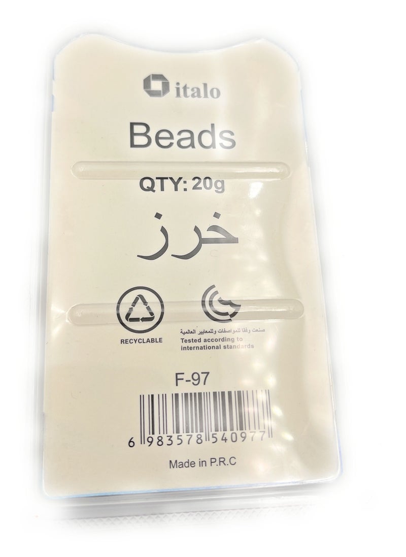 ITALO DIY Crafting Alphabet Letter Beads Set  - Image 2