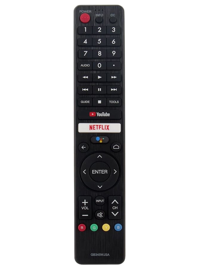 Zaboon Replacement Remote Control Compatible With Sharp Lcd Led Tv Gb346Wjsa - Image 2