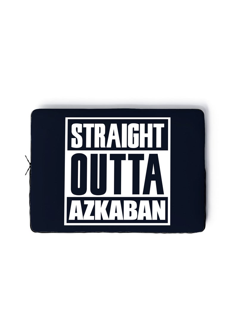 LOUD UNIVERSE Laptop Sleeve 13 inch Hogwarts School Movies Collection Straight outta Azkaban Harry Potter Tablet Sleeve - Image 1