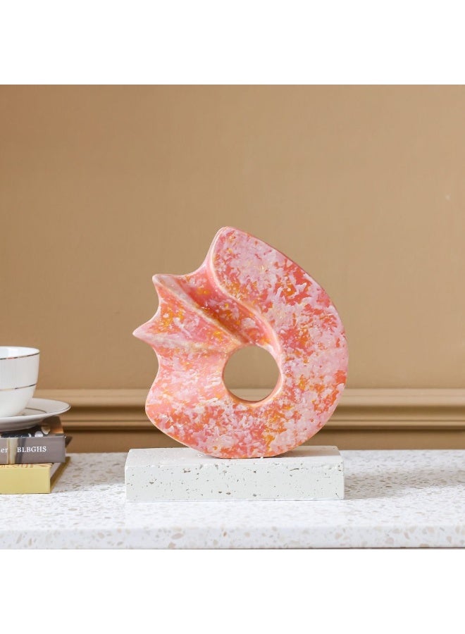 DANUBE HOME Danube Home Norwich Round Abstract Decor - 20.5X10X25Cm Multi Color Resin Figurine Unique Decor Collection For Showcase & Center Table Decorative Home Accessories - Image 1