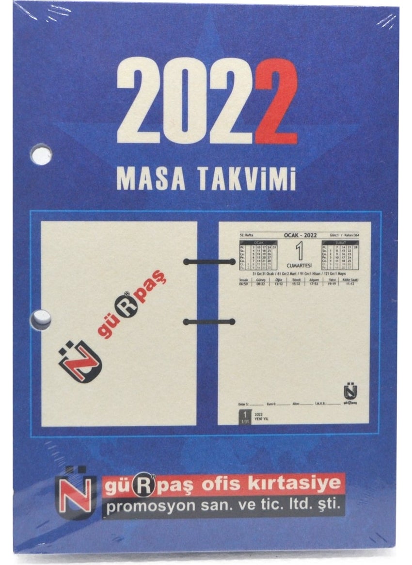 Gürpaş 2022 Desk Calendar Block Calendar  - Image 2